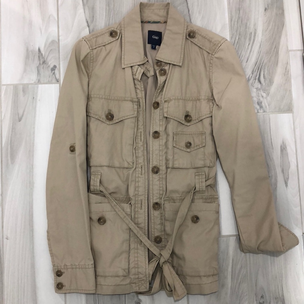 GAP - Khaki Safari Jacket